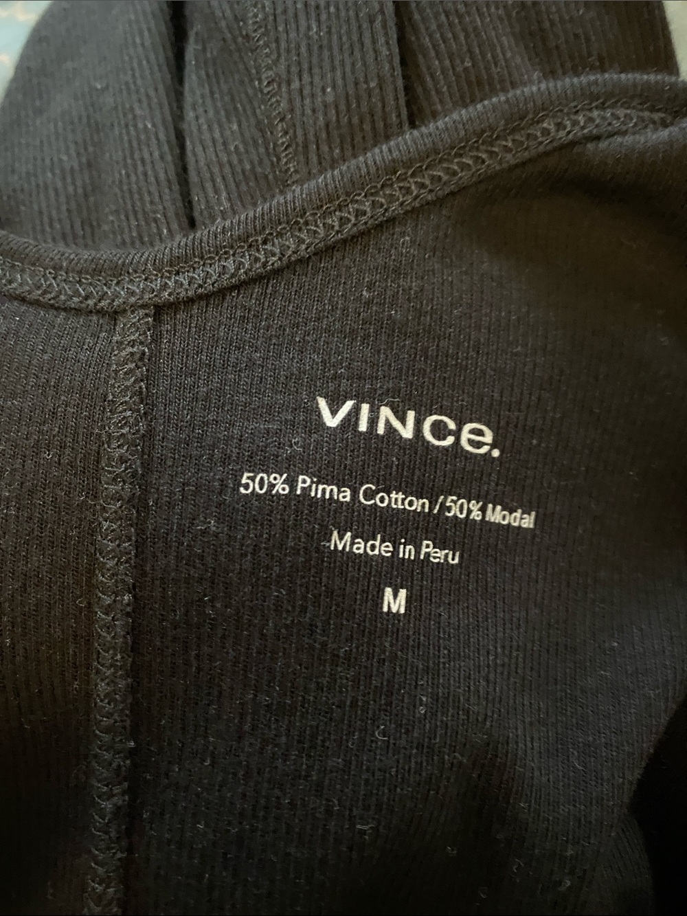 Vince Black Sleeveless Tank top - Picture 3 of 4